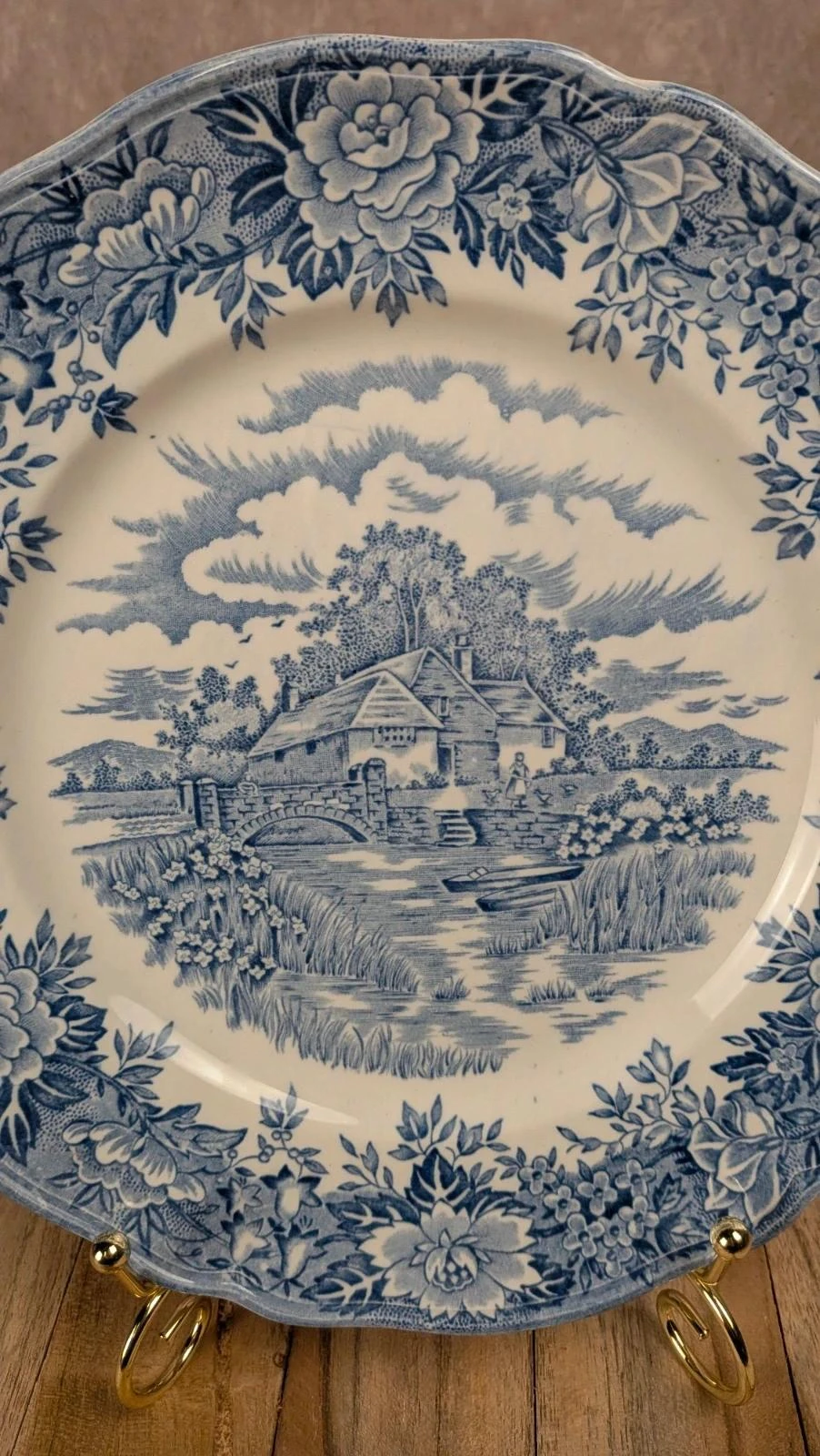 Assiette anglaise Olde Staffordshire English Village – photo 4